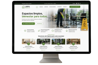 Mockup página web