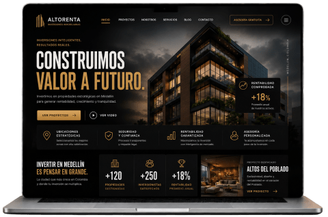 Sitio corporativo Medellín