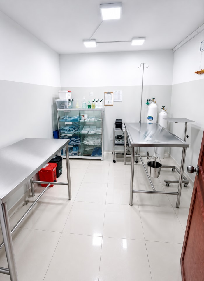 Quirófano equipado de Vet Más
