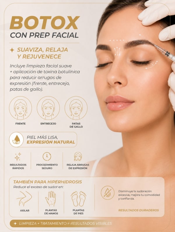 Botox con Prep Facial