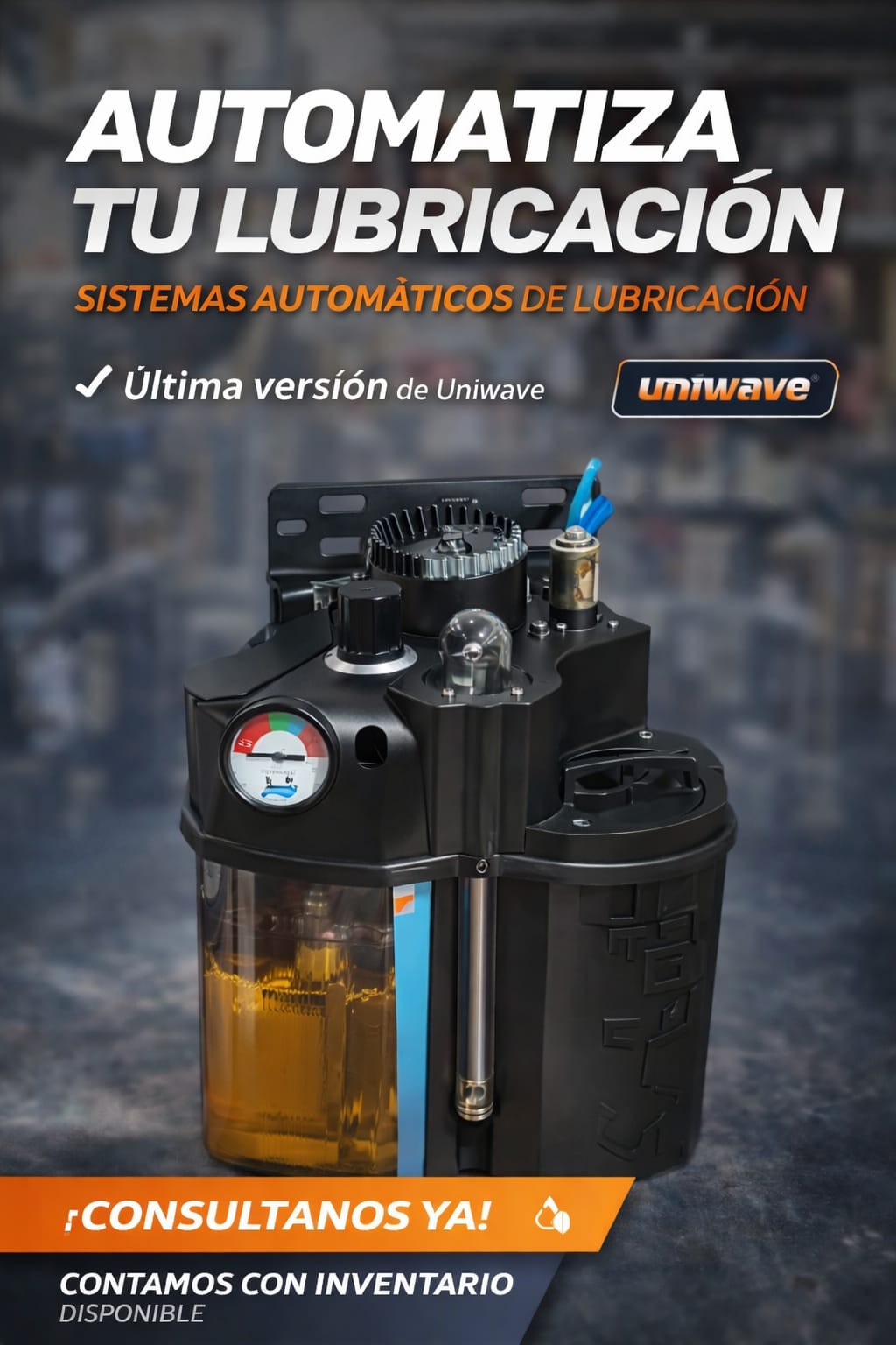 Lubricador fabricación propia