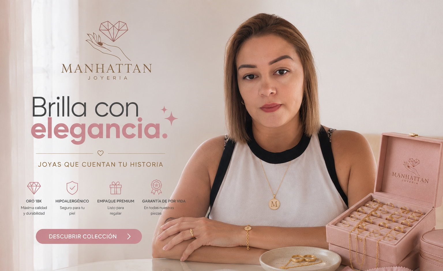 Fundadora de Manhattan Joyería
