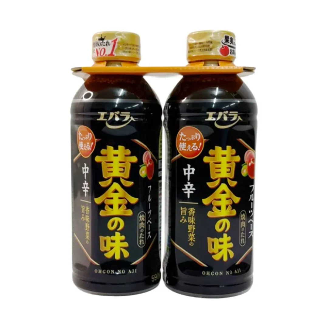 黃金之味中辛 烤肉醬2入 #22828 4