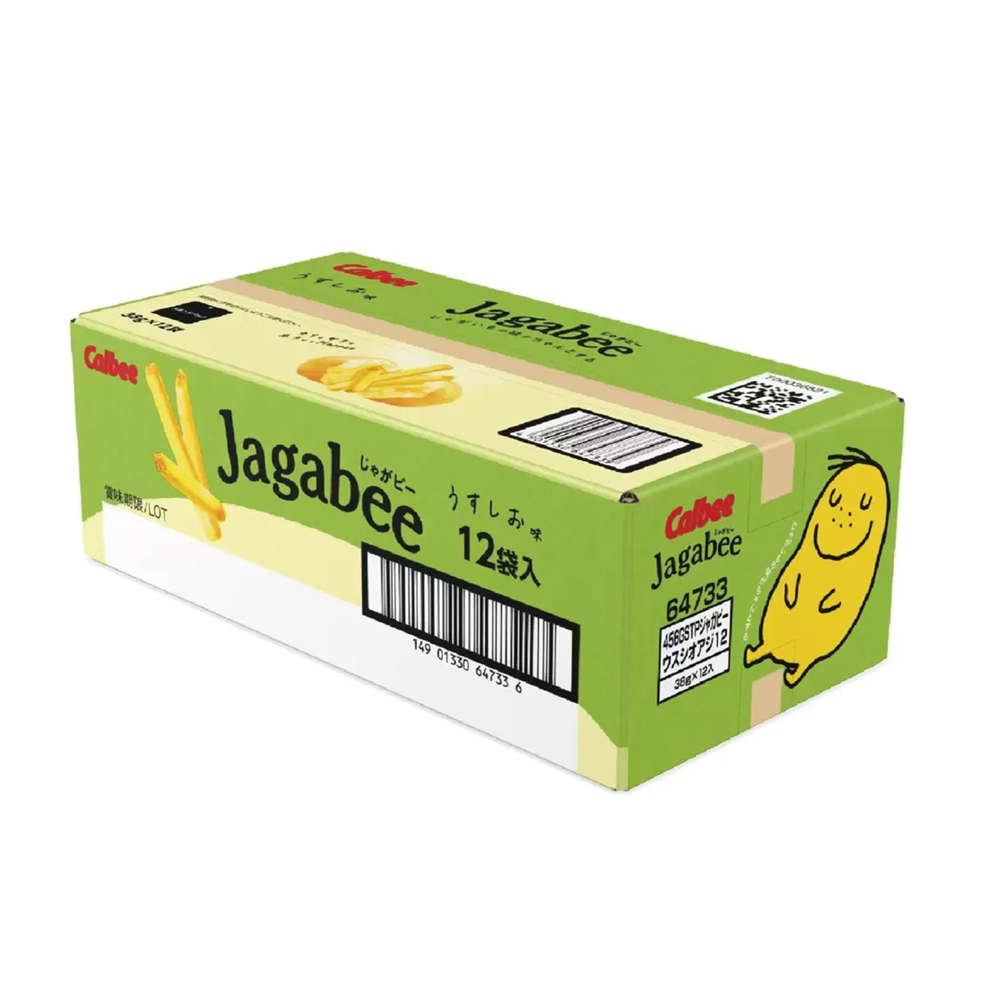 Calbee 薄鹽薯條 12入 #54406 4