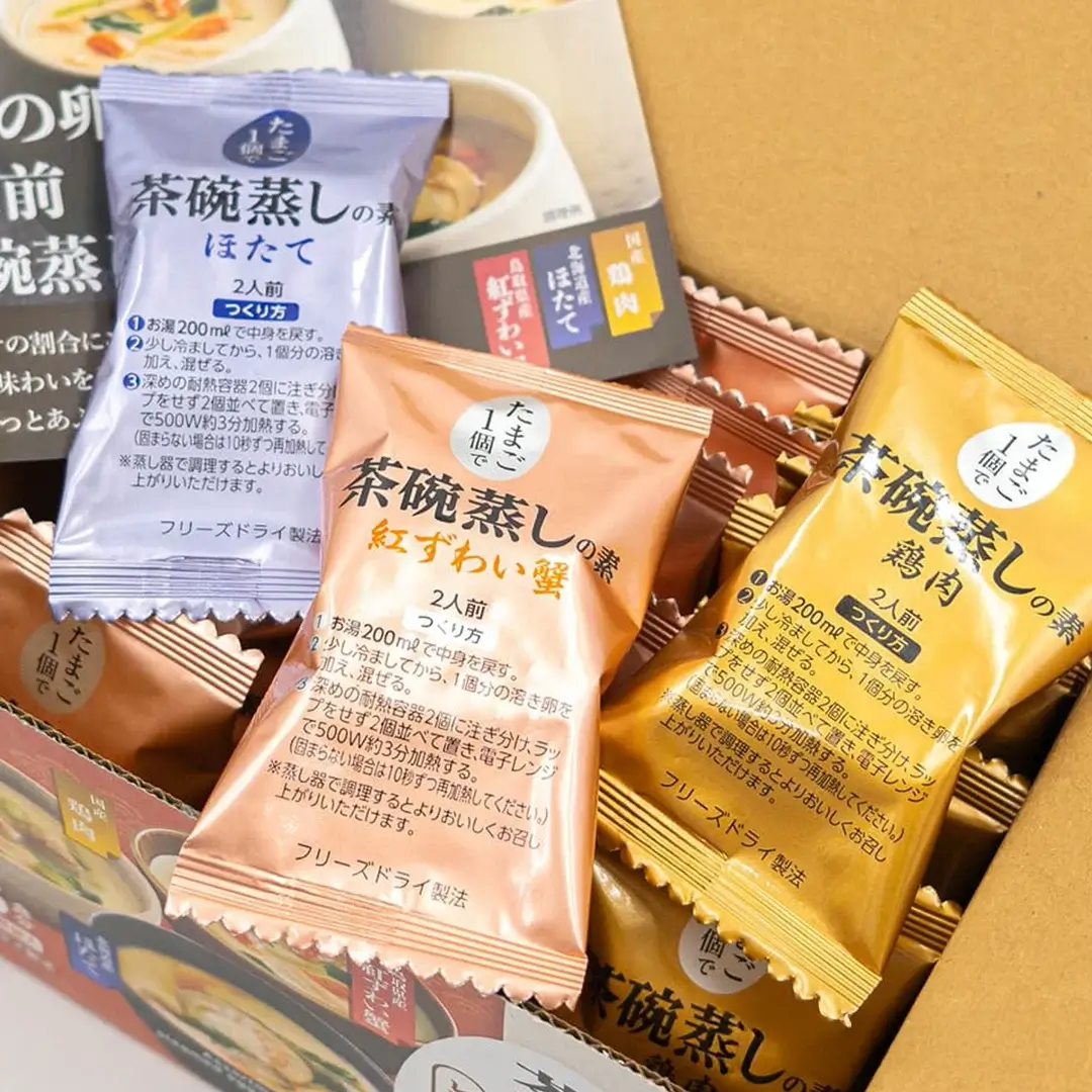 茶碗蒸的素36食份 3種口味 #56396 2