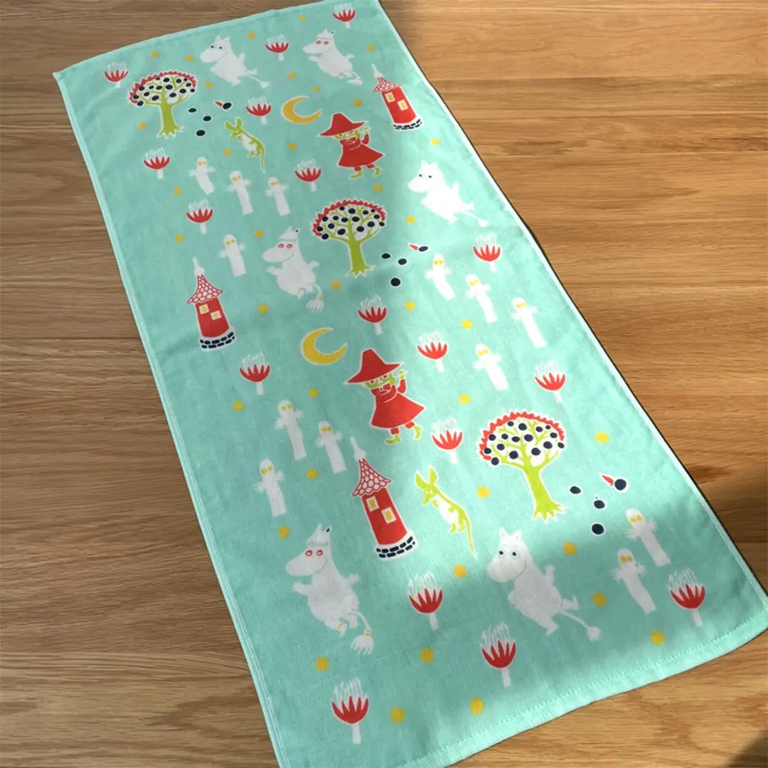 MOOMIN｜今治 紗布 長毛巾 4