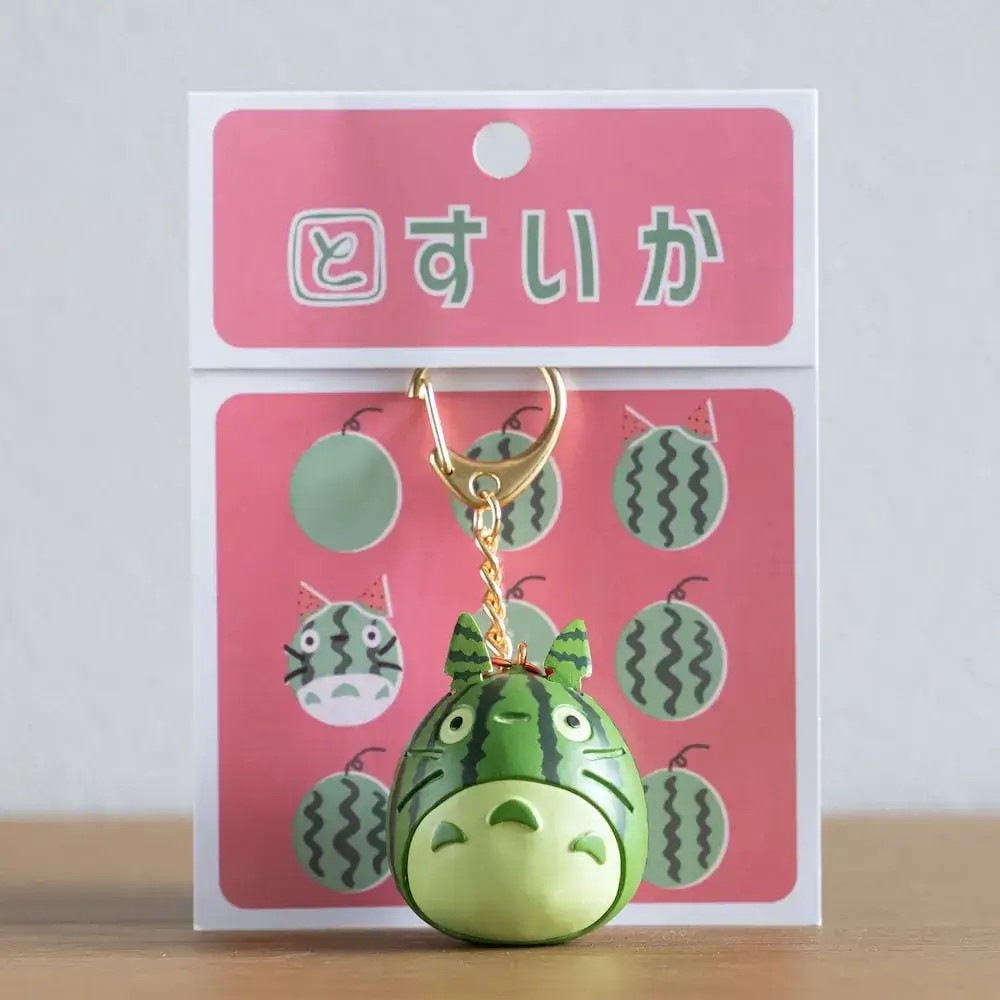 夏季限定！清涼西瓜 龍貓鑰匙圈 5