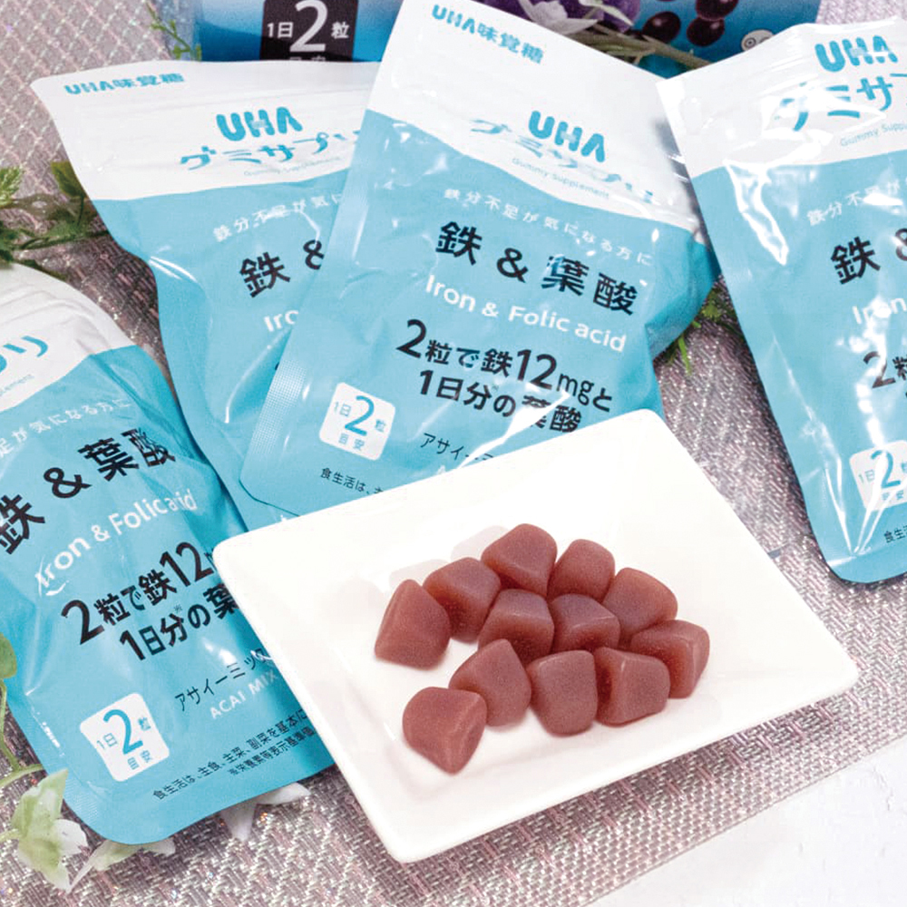 UHA味覺糖-鐵+葉酸+膠原蛋白軟糖 #90000 3