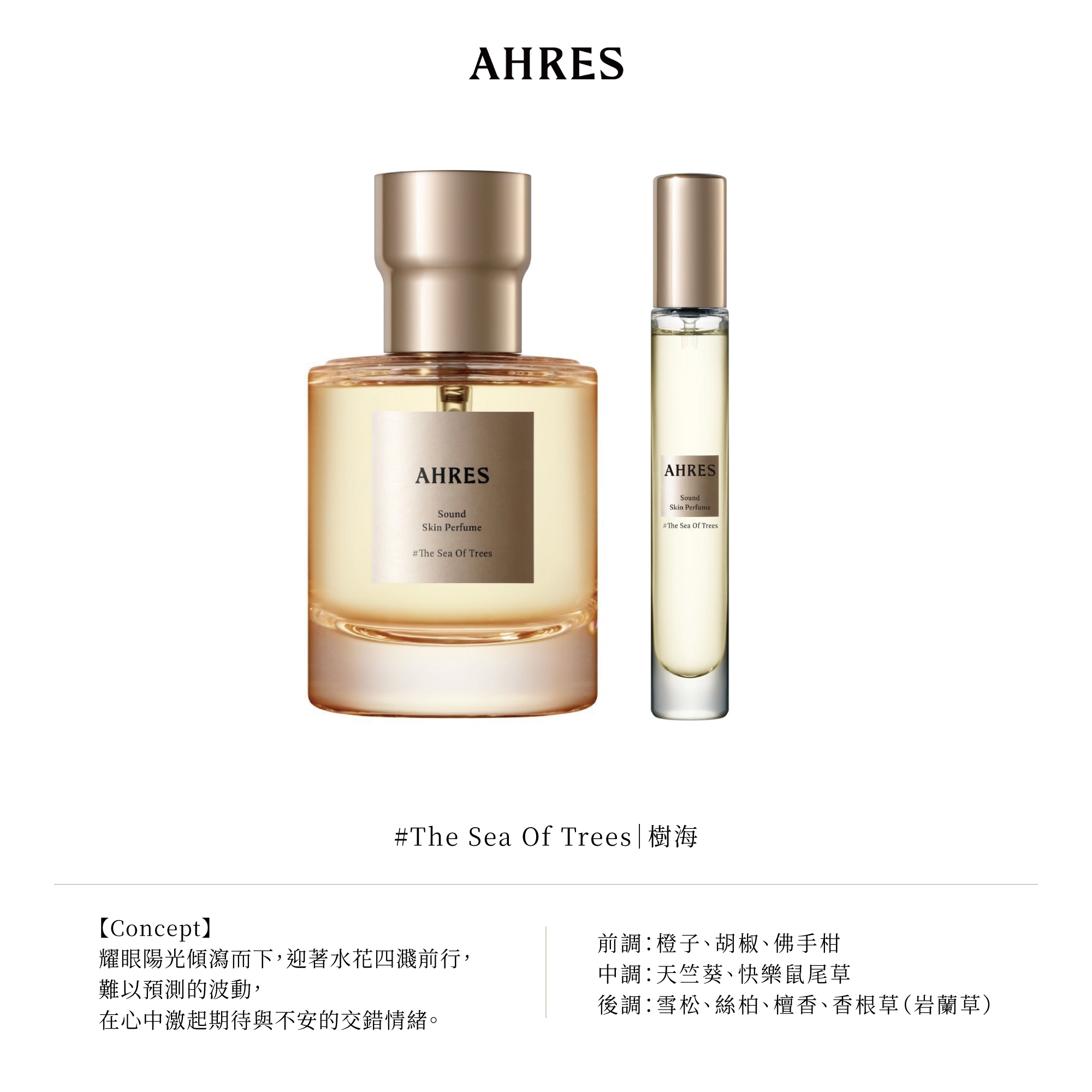 AHRES聲韻系列香水| 艾蜜莉選物