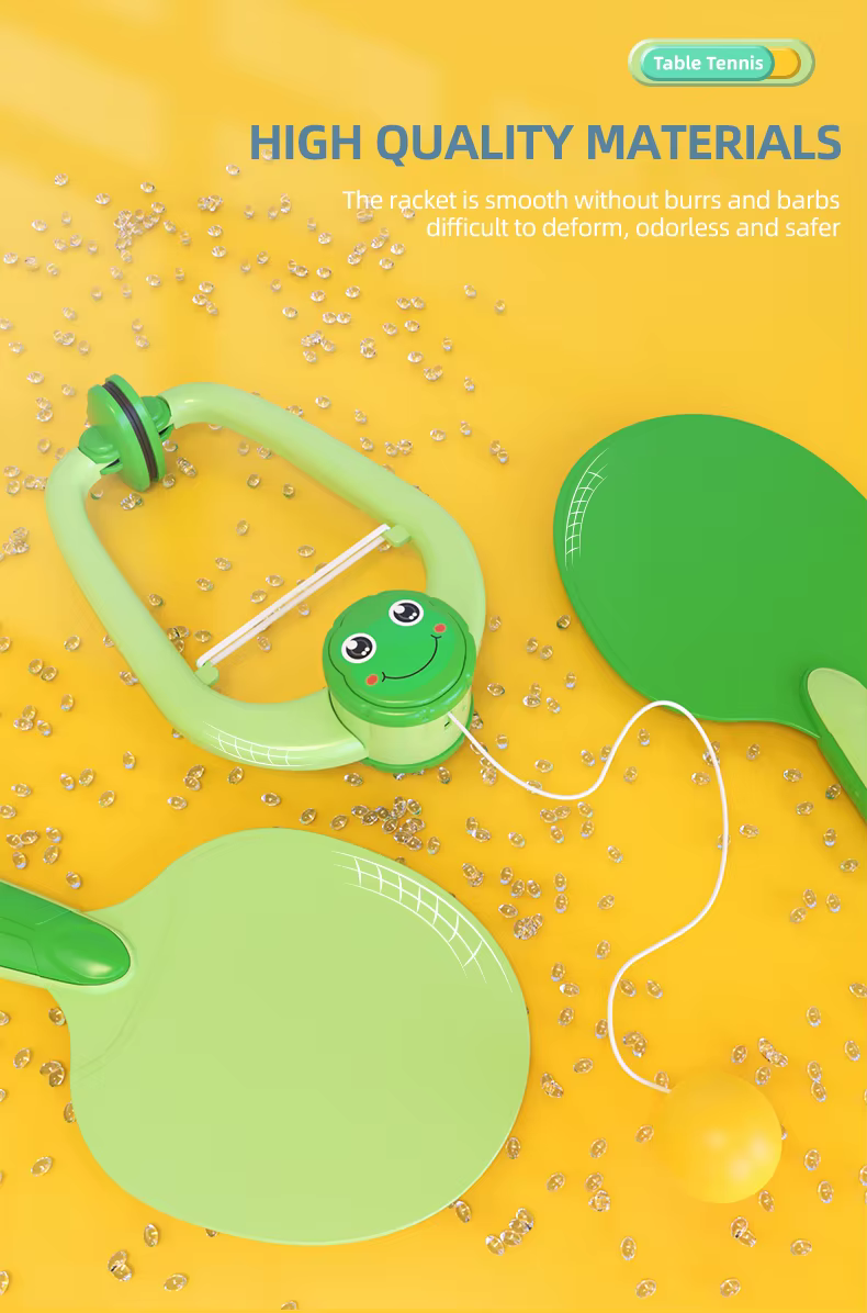 Adjustable Hanging Table Tennis Trainer Set - Indoor Ping Pong Self-Training Equipment - Image 1