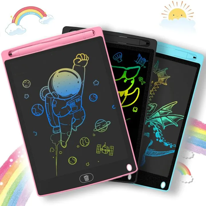 LCD Writing Tablet for Kids 8.5" & 12" - Digital Drawing Pad Price in BD - Kids Toys Bangladesh