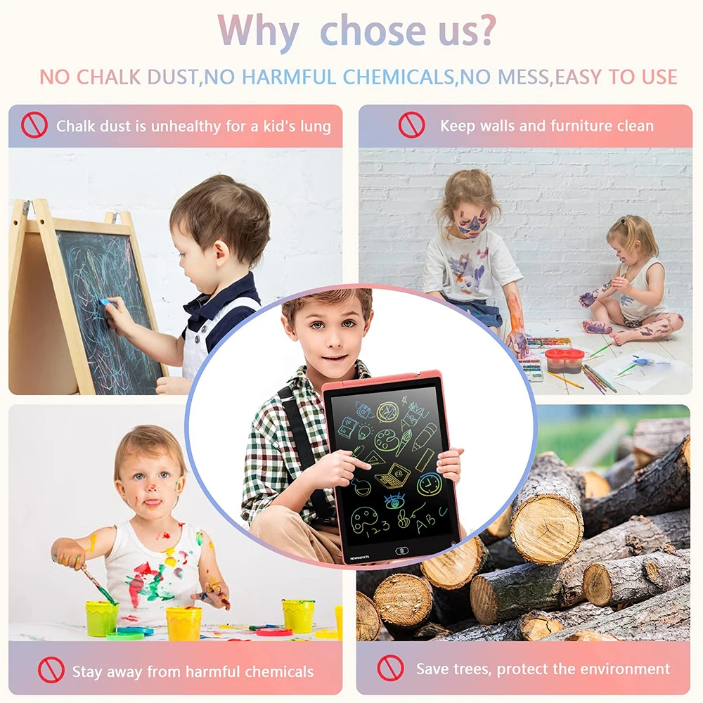 LCD Writing Tablet for Kids 8.5" & 12" - Digital Drawing Pad Price in BD - Kids Toys Bangladesh - Image 11