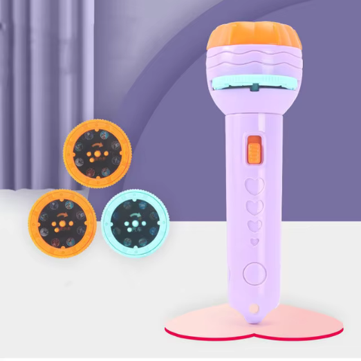 Kids Mini Projector Torch Toy with 40 Patterns - Kids Toys Bangladesh
