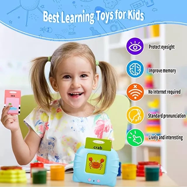 Zayan Talking Flash Cards for Kids (165 Cards) - English & Bangla Educational Toy Price in BD - Kids Toys Bangladesh - Image 2
