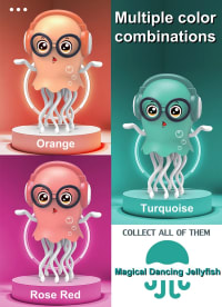 Electronic Dancing Jellyfish & Octopus Toy for Kids - Obstacle Avoidance Moving Toy Price in BD - Kids Toys Bangladesh thumbnail 13