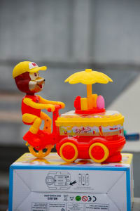 Musical Ice Cream Cart Toy with Monkey for Kids - Pretend Play Set Price in BD - Kids Toys Bangladesh thumbnail 8