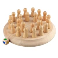 Wooden Memory Chess Game thumbnail 1