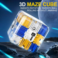 3D Maze Magic Cube Fidgeting Toys Kids Labyrinth Creative Puzzle Intelligence Cube Logical Thinking Anti Stress Educational Toys thumbnail 1