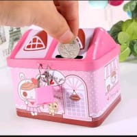 House Coin Box- Cute Piggy Bank thumbnail 1