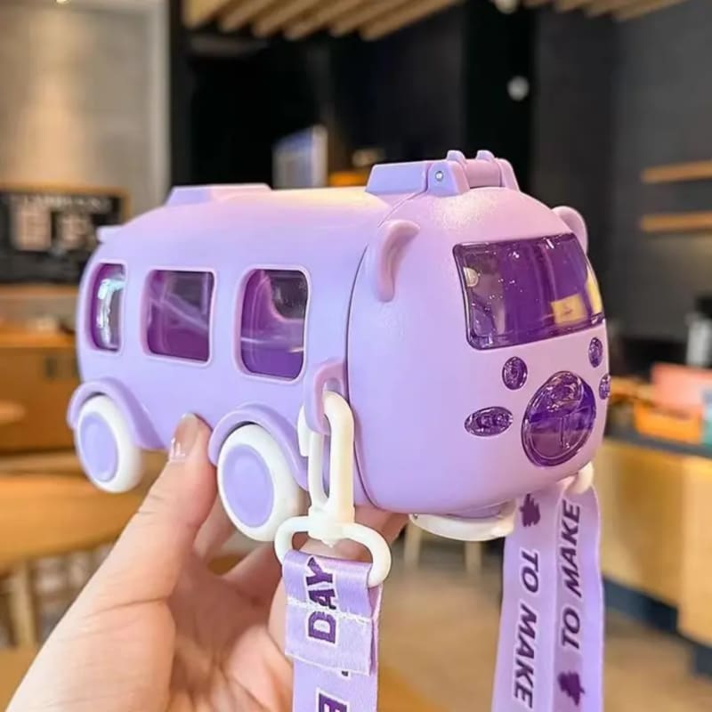 Car Drink Cup Portable Student Cup With SH Cute Water Bottle 17oz MA 500ml/Card Color BPA Free - Image 3