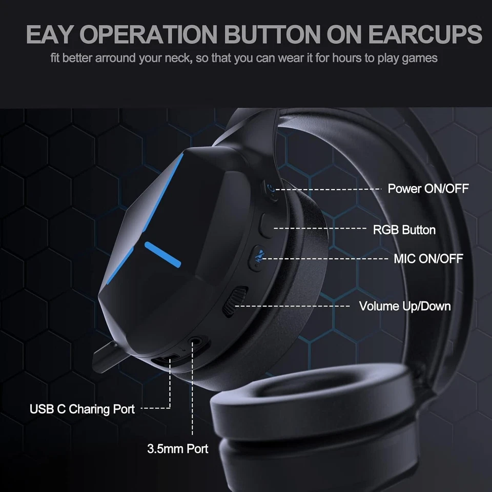 Gaming Headset Wireless