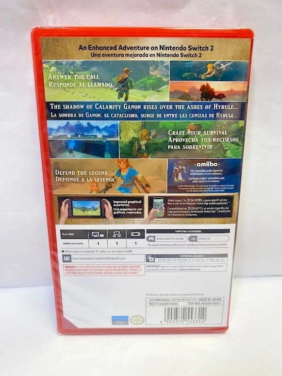 Nintendo Switch Game: The Legend of Zelda