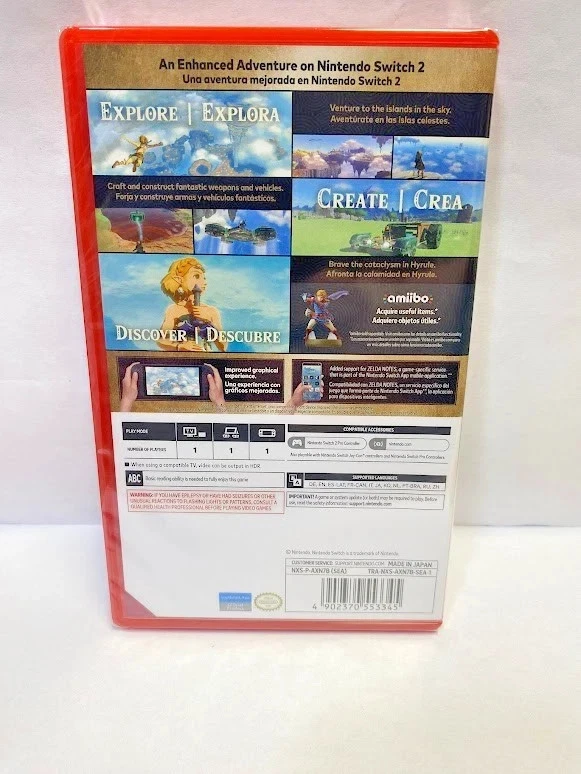 Nintendo Switch Game: The Legend of Zelda