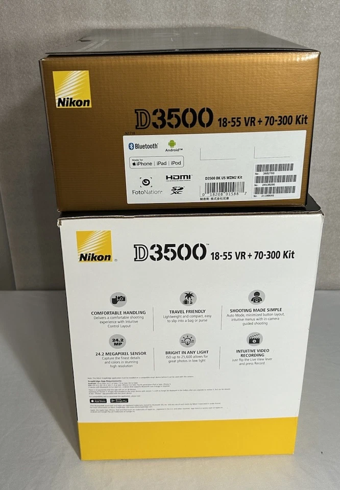 Nikon D3500 DSLR Camera
