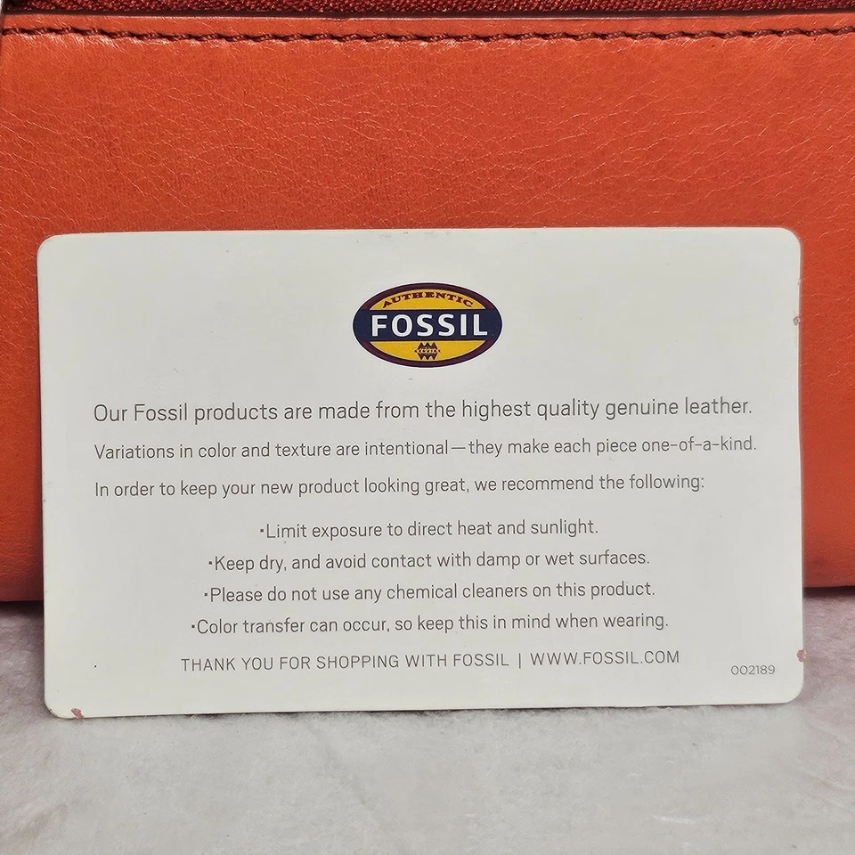 Fossil Leather Wallet