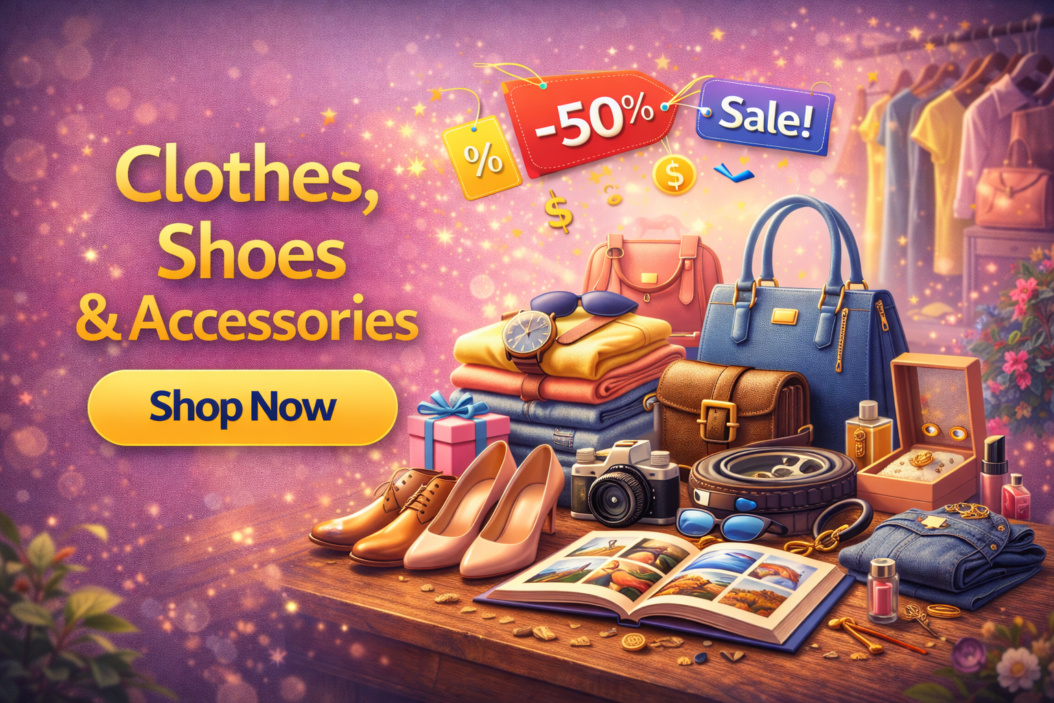 Clothes, Shoes & Accessories