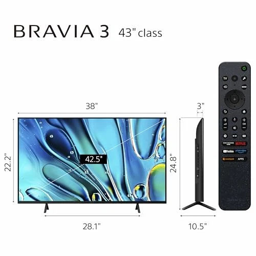 Sony 43-inch 4K HDR Smart TV