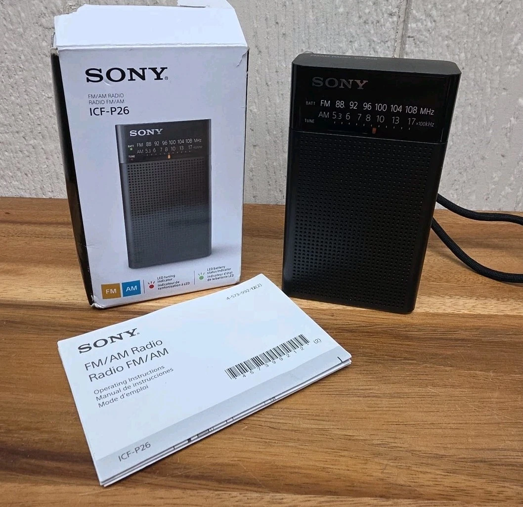 Sony Portable AM/FM Radio