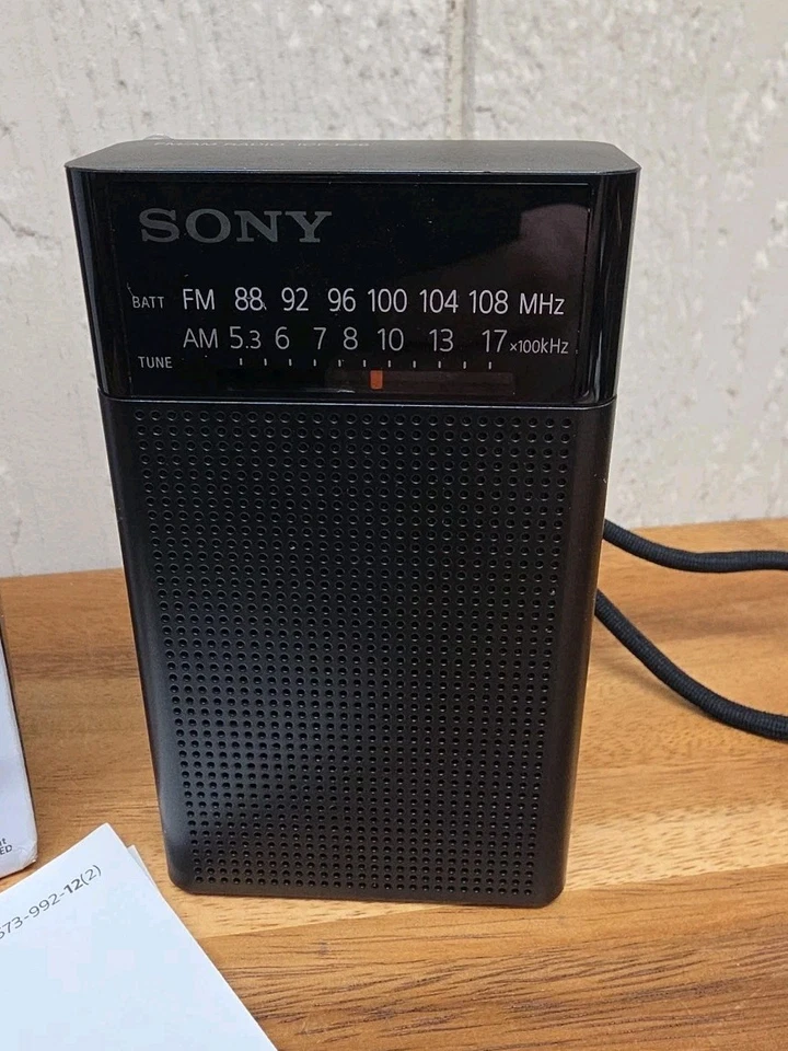 Sony Portable AM/FM Radio