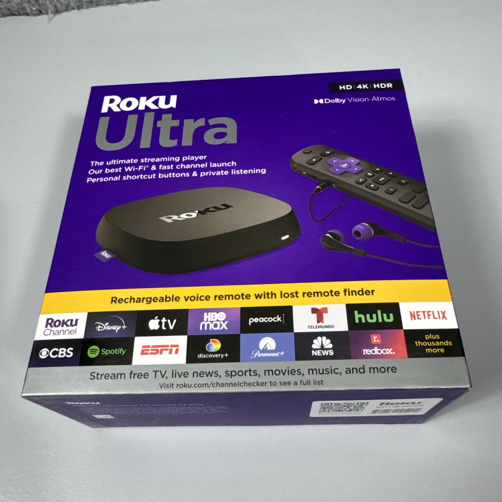Roku Ultra Streaming Media Player