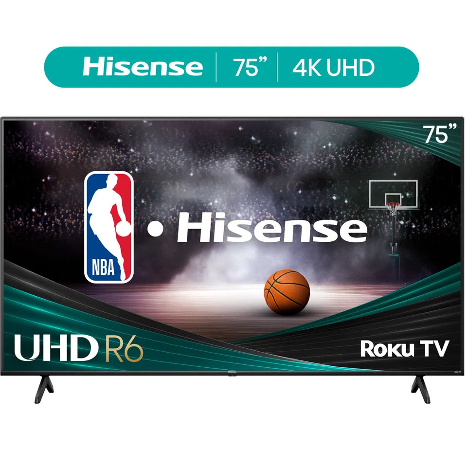 Hisense 75-inch 4K UHD Smart TV