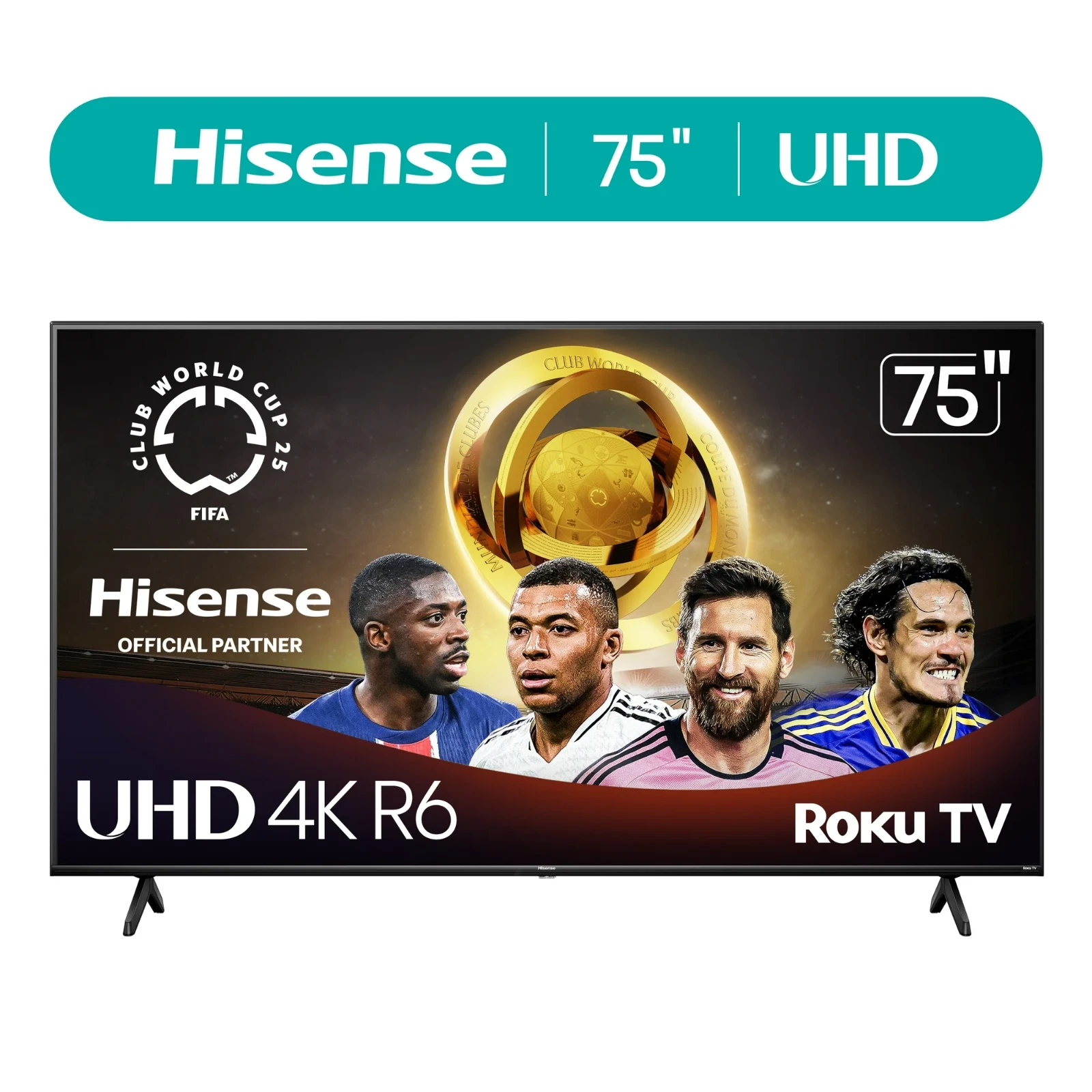 Hisense 75-inch 4K UHD Smart TV