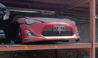 Toyota 86 (coupe) halfcut