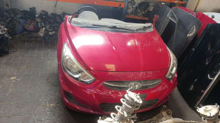 Hyundai Accent halfcut