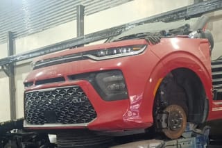Kia Soul (hatchback) halfcut