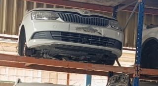 Skoda Fabia halfcut