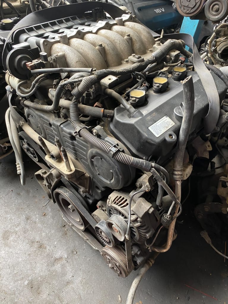 Engine + AT Mitsubishi 6B31