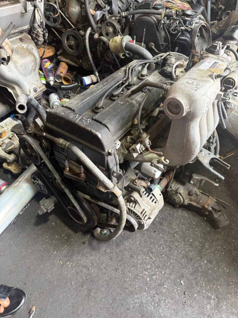 Engine + AT Honda B20B3