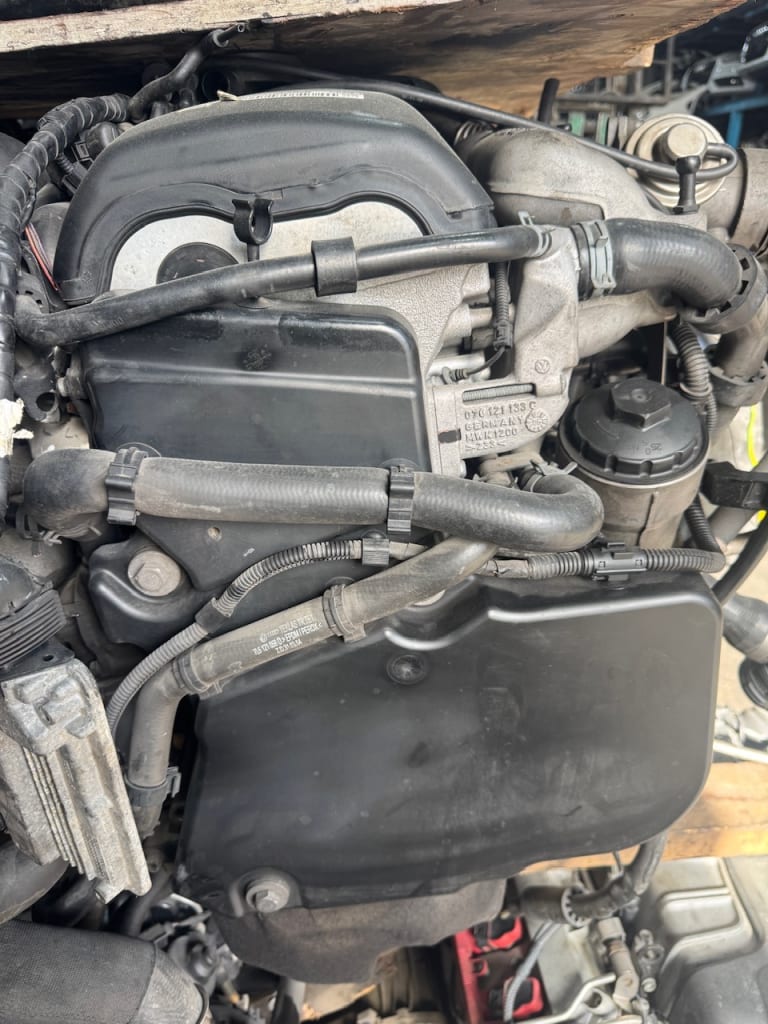 Engine + AT Volkswagen BAC
