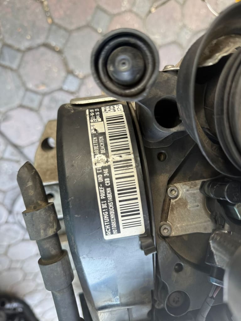 Engine + AT Volkswagen CBB