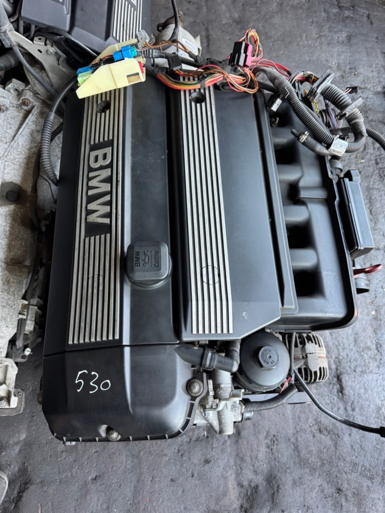 Engine + AT BMW M54B30
