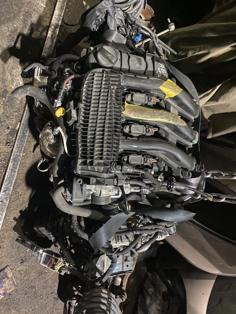 Engine + MT Peugeot HM01