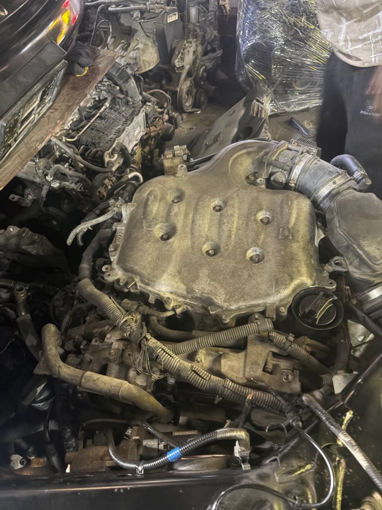 Engine + AT Infiniti FX35 VQ35