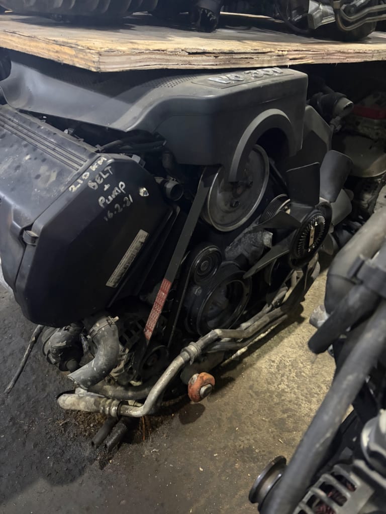 Engine + AT Audi BBG
