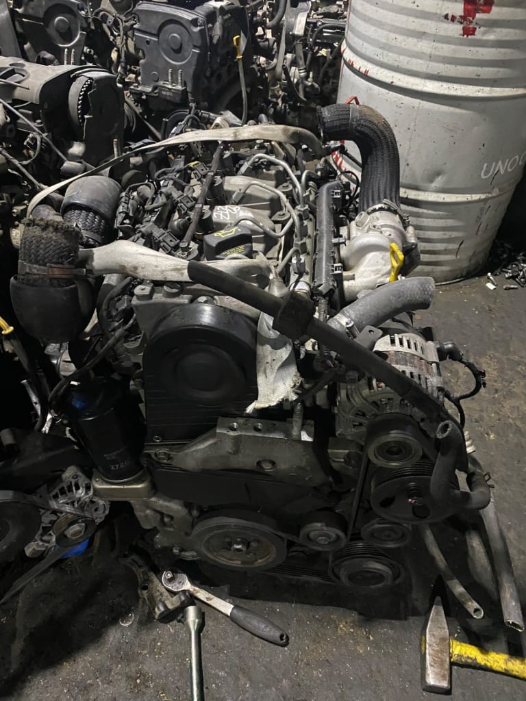 Engine + AT Hyundai D4EB