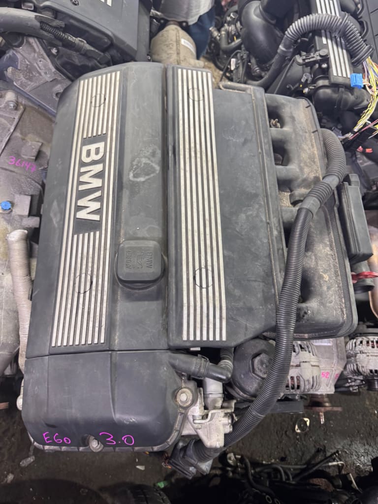 Engine + AT BMW M54B30